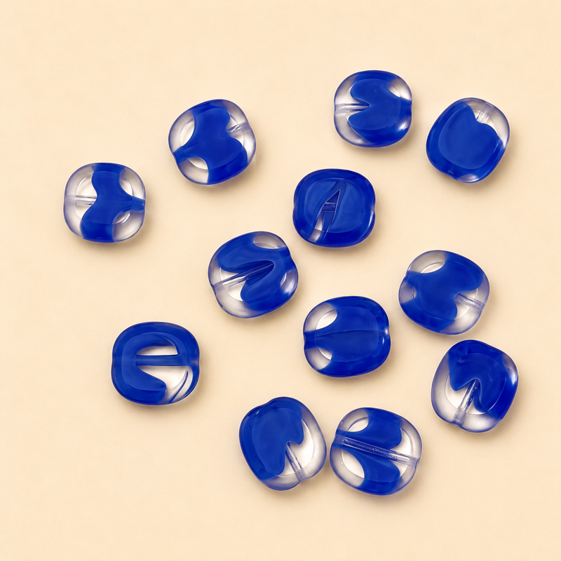 Clear Blue Oval