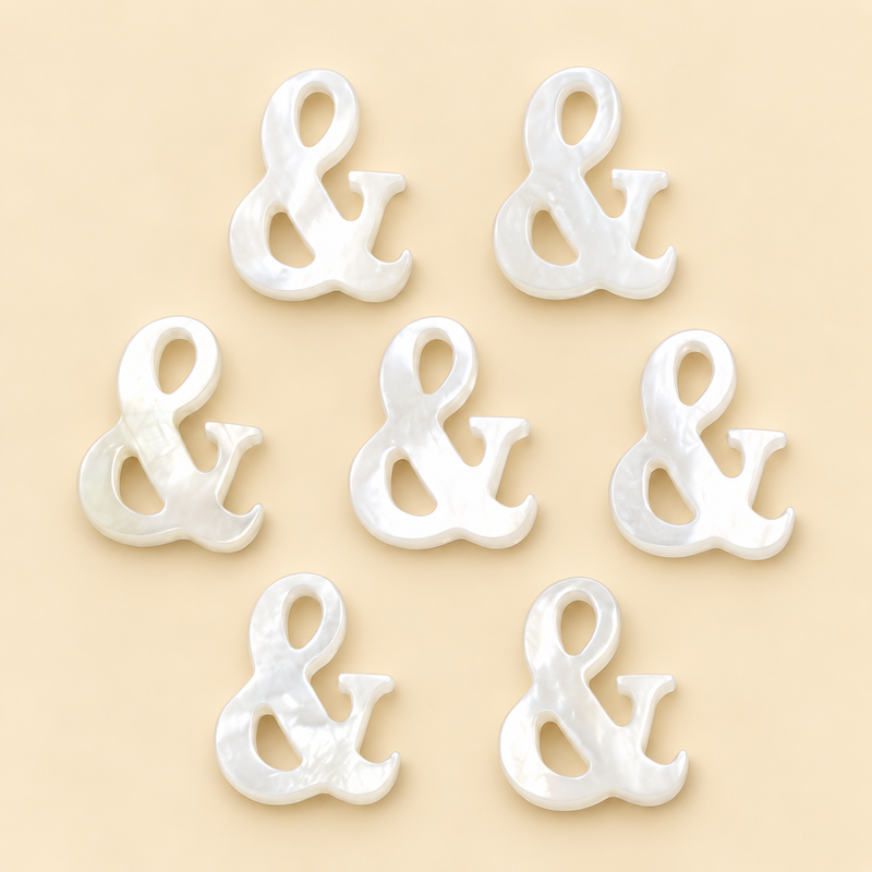 Mother of Pearl Ampersand